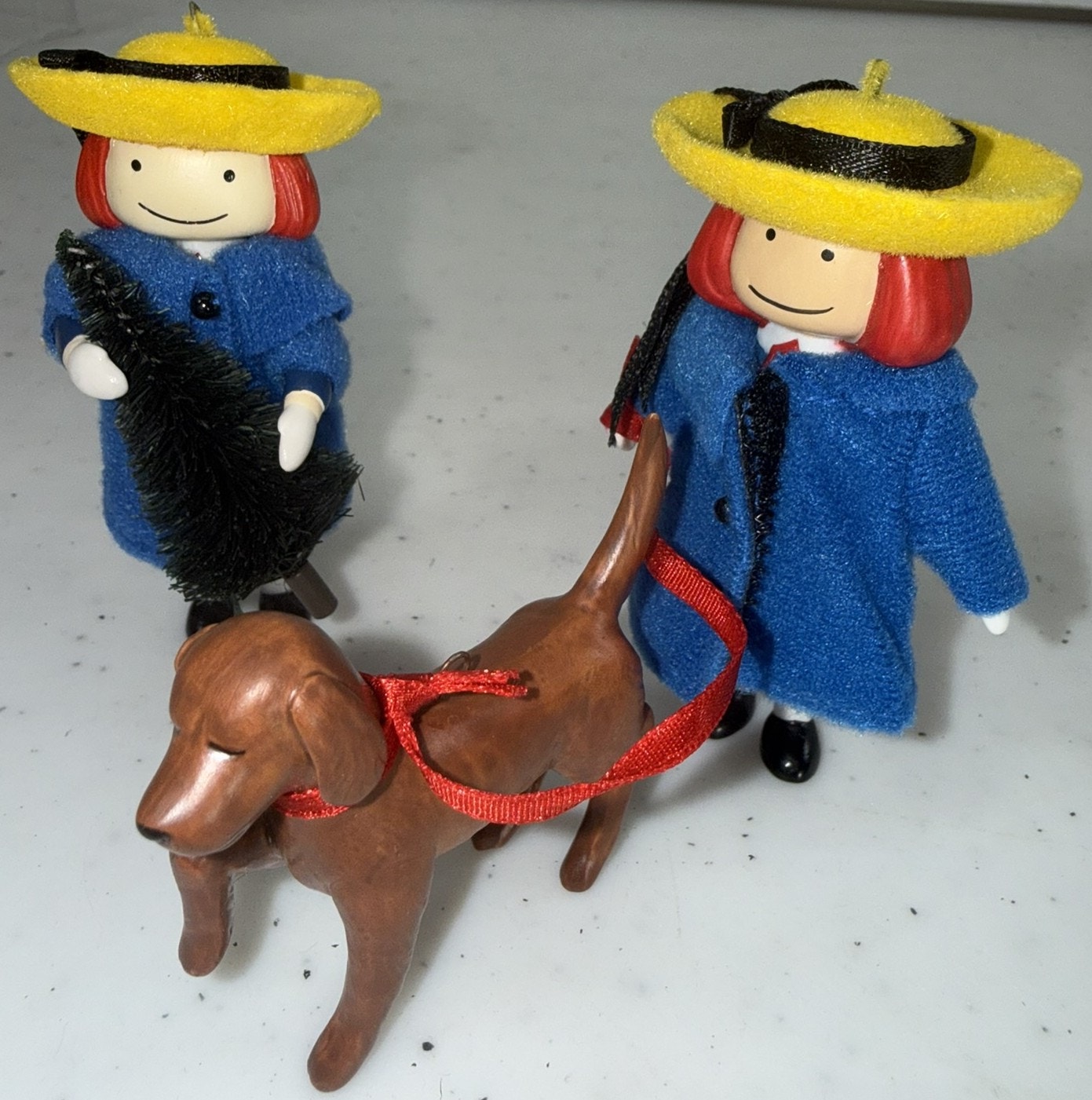 Hallmark Keepsake Madeline Ornament Lot 2002 Genevieve 2003 Tree With Boxes