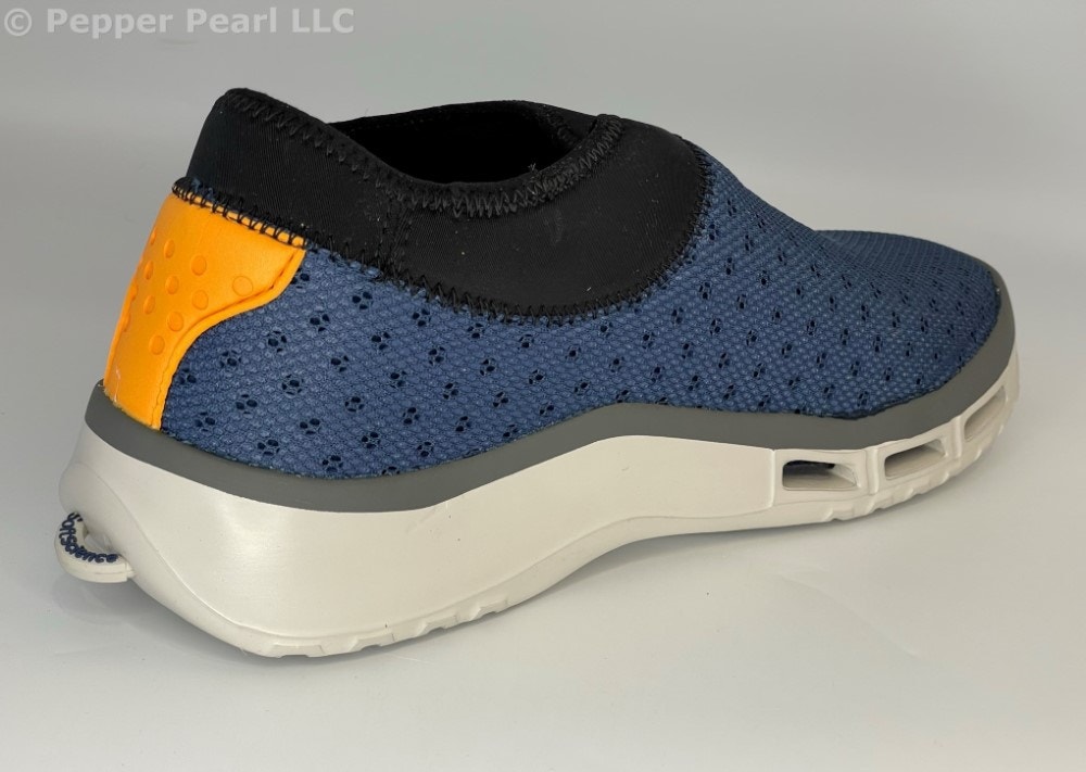 Fishing, Boat, Deck Shoes Neoprene Collar Men's Size 8 Blue Water Slip Resistant