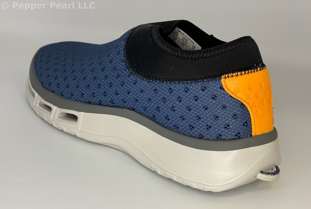 Fishing, Boat, Deck Shoes Neoprene Collar Men's Size 8 Blue Water Slip Resistant