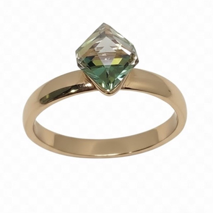 Swarovski Blue Topaz Ring