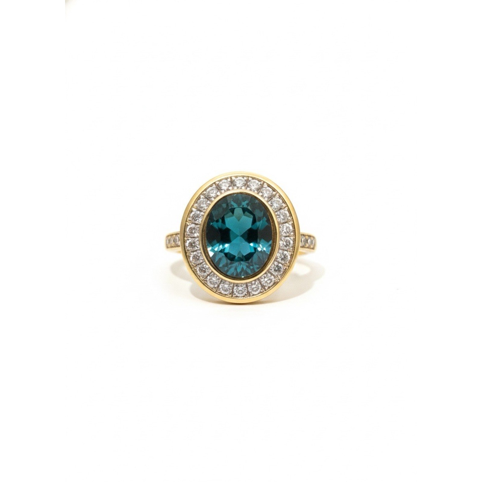 Swarovski Blue Topaz Ring
